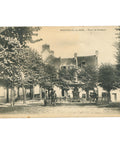 1919 Montreuil - sur - Mer, France – Place de Darnétal – Postcard