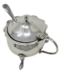 1920 Sterling Silver Mustard Pot Silversmiths S.Blanckensee & Son Ltd Birmingham Hallmarks