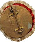 1921 Japanese Imperial Military Reserve Association badge with Red striped rosette