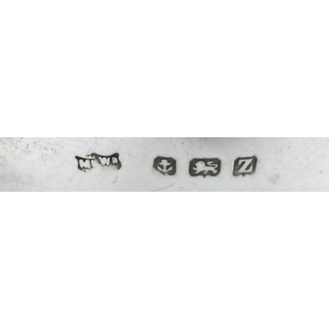 1924 George V Era Sterling Silver Pierced Bonbon Dish Silversmith Mappin & Webb Ltd Birmingham Hallmarks