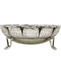 1924 George V Era Sterling Silver Pierced Bonbon Dish Silversmith Mappin & Webb Ltd Birmingham Hallmarks