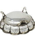 1924 George V Era Sterling Silver Pierced Bonbon Dish Silversmith Mappin & Webb Ltd Birmingham Hallmarks