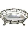 1924 George V Era Sterling Silver Pierced Bonbon Dish Silversmith Mappin & Webb Ltd Birmingham Hallmarks