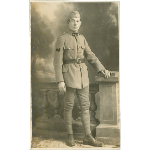 1926 15th Infantry Regiment French Soldier Photo Postcard