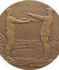 1927 American Legion Visit to France Medal Bronze