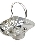 1929 Sterling Silver Basket Bon Bon Dishe Silversmith Fenton Brothers Ltd Sheffield Hallmarks