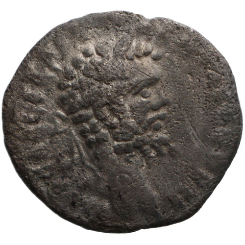 193 - 211 Roman Empire Denarius Septimius Severus Coin Emesa