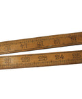 1930’s Vintage English Four-Fold 36” Wooden Rule