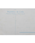 1930s Havana, Fruit stand Postcard. Habana, puesto de frutas