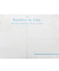 1930s Havana Fuente en el Parque Colon. Fountain in Colon Park Postcard