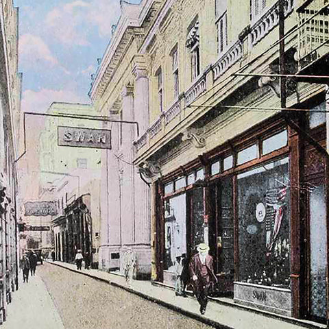 1930s Havana Obispo Street Postcard