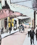 1930s Havana Obispo Street Postcard