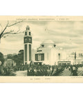 1931 Paris, France - Exposition Coloniale Internationale Algeria Pavilion Postcard