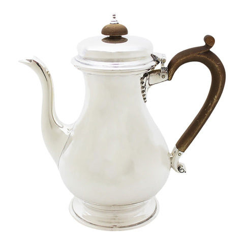 1934 George V Era Sterling Silver Coffee Pot Silversmiths C S Harris & Sons Ltd London Hallmarks