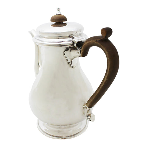 1934 George V Era Sterling Silver Coffee Pot Silversmiths C S Harris & Sons Ltd London Hallmarks
