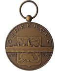 1935 Dunkerque Battleship Medal France Bronze