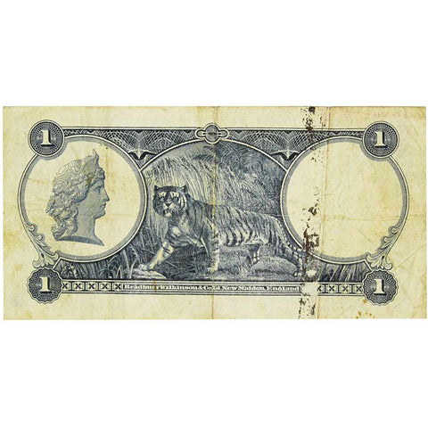 1935 1st January Straits Settlements King George V one dollar banknote