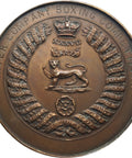 1937 British India Medal Army Intercompany Boxing Competition Medallion Bronze