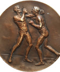 1937 British India Medal Army Intercompany Boxing Competition Medallion Bronze