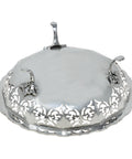 1937 George VI Era Sterling Silver Pierced Dish Silversmiths William Suckling Ltd Birmingham Hallmarks