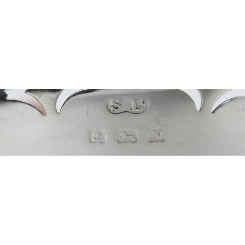 1937 George VI Era Sterling Silver Pierced Dish Silversmiths William Suckling Ltd Birmingham Hallmarks