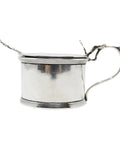 1937 Sterling Silver Mustard Pot and Spoon Silversmiths S. Blanckensee & Son Ltd Birmingham Hallmarks