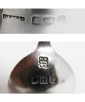 1937 Sterling Silver Mustard Pot and Spoon Silversmiths S. Blanckensee & Son Ltd Birmingham Hallmarks