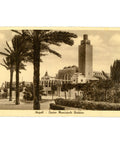 1937 Tripoli, Libya Postcard – Casino Municipale Uaddan