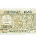 1938 Belgium 50 Francs Banknote