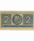 1941 Greece 2 Drachmai Banknote
