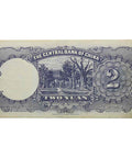 1941 Issue - Central Bank of China (National) 2 Yuan Banknote