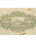 1943 Japan 50 Sen Banknote