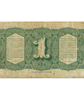 1943 Netherlands Indies 1 Gulden Banknote
