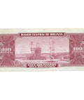 1945 Bolivia 100 Bolivianos Banknote
