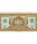 1945 Hungary 100000 Pengő Banknote