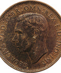 1948 1 Farthing George VI with IND IMP British Coin