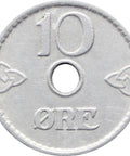 1949 10 Øre Norway Haakon VII Coin