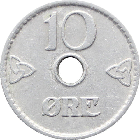 1949 10 Øre Norway Haakon VII Coin