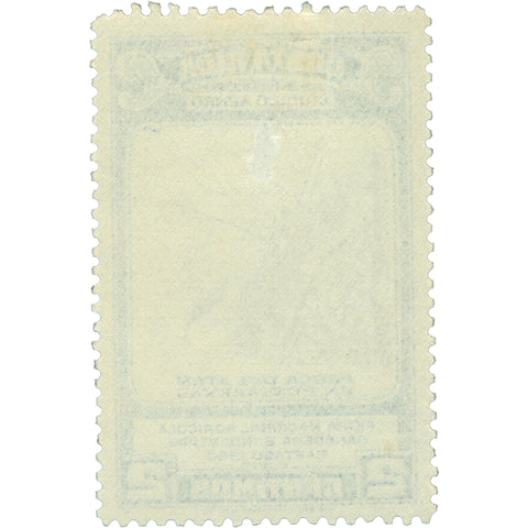 1950 2 Costa Rican Céntimo Costa Rica Stamp Tuna Fishermen Agricultural exhibition in Cartago