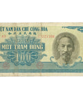 1951 Vietnam 100 Đồng Banknote