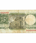 1954 Spain 5 Pesetas Banknote