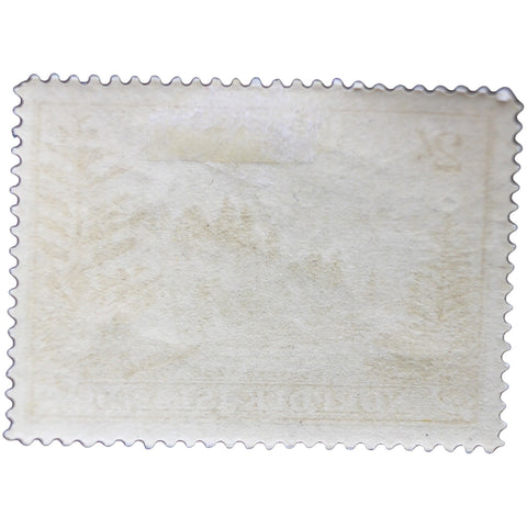 1956 Stamp Norfolk Island View of Ball Bay 2 Australian Shilling