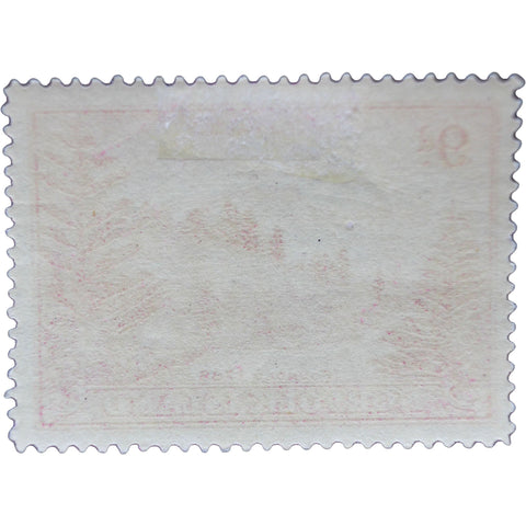 1956 Stamp Norfolk Island View of Ball Bay 9 d - Australian penny