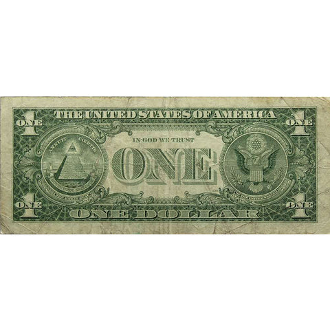 1957 United States One Dollar Bill Silver Certificate Star Note