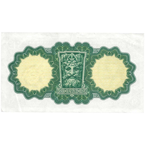 1958 1 Pound Ireland Banknote Tá Punt Lady Hazel Lavery