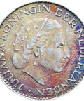 1958 One Gulden Netherlands Juliana Coin Silver