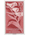 1959 10+5 Spanish Céntimos Spanish Guinea Stamp Pro Children Flowers