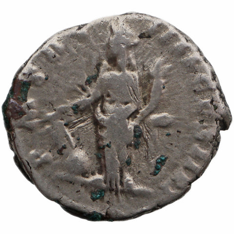 196 - 197 Roman Empire Denarius Septimius Severus Coin IMP VIII