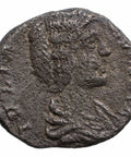 196 - 211 Roman Empire Denarius Julia Domna Coin Venus