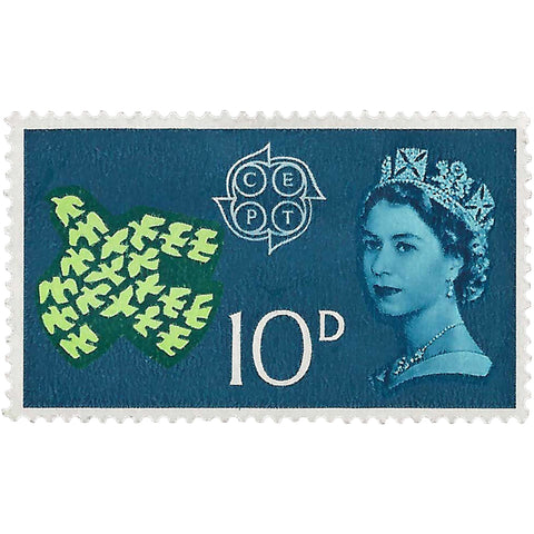 1961 10 d Elizabeth II Stamp United Kingdom Europa (C.E.P.T.)